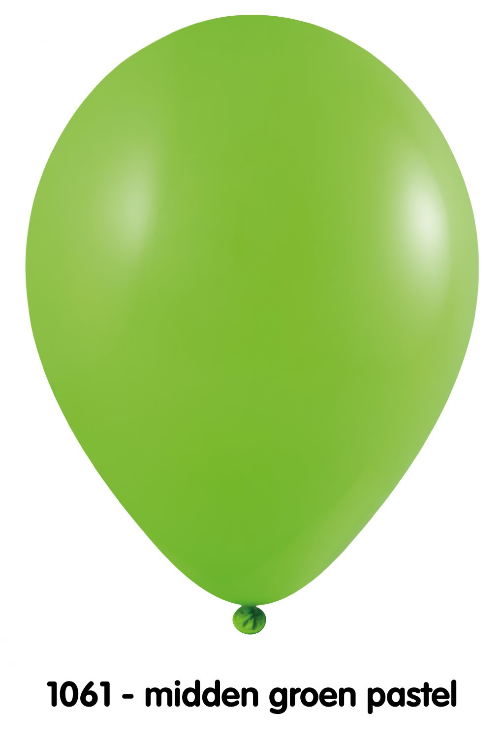 Onbedrukte ballonnen 50 st M Groen foto