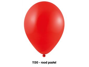 Onbedrukte ballonnen 50 st Rood