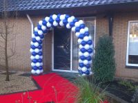 Ballonnenboog gestapeld