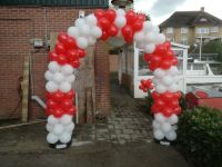 Ballonnenboog dubbel of meer gestapeld