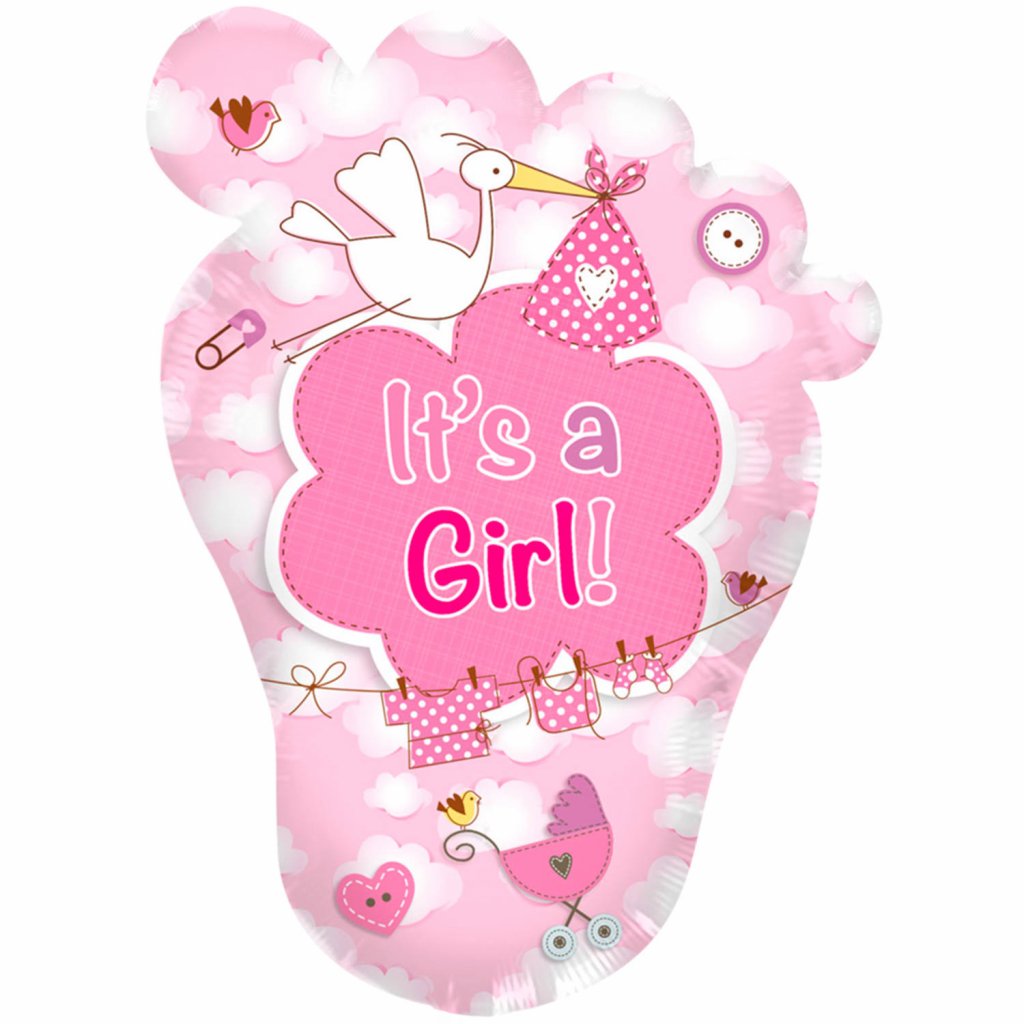 babyvoet its a girl foto