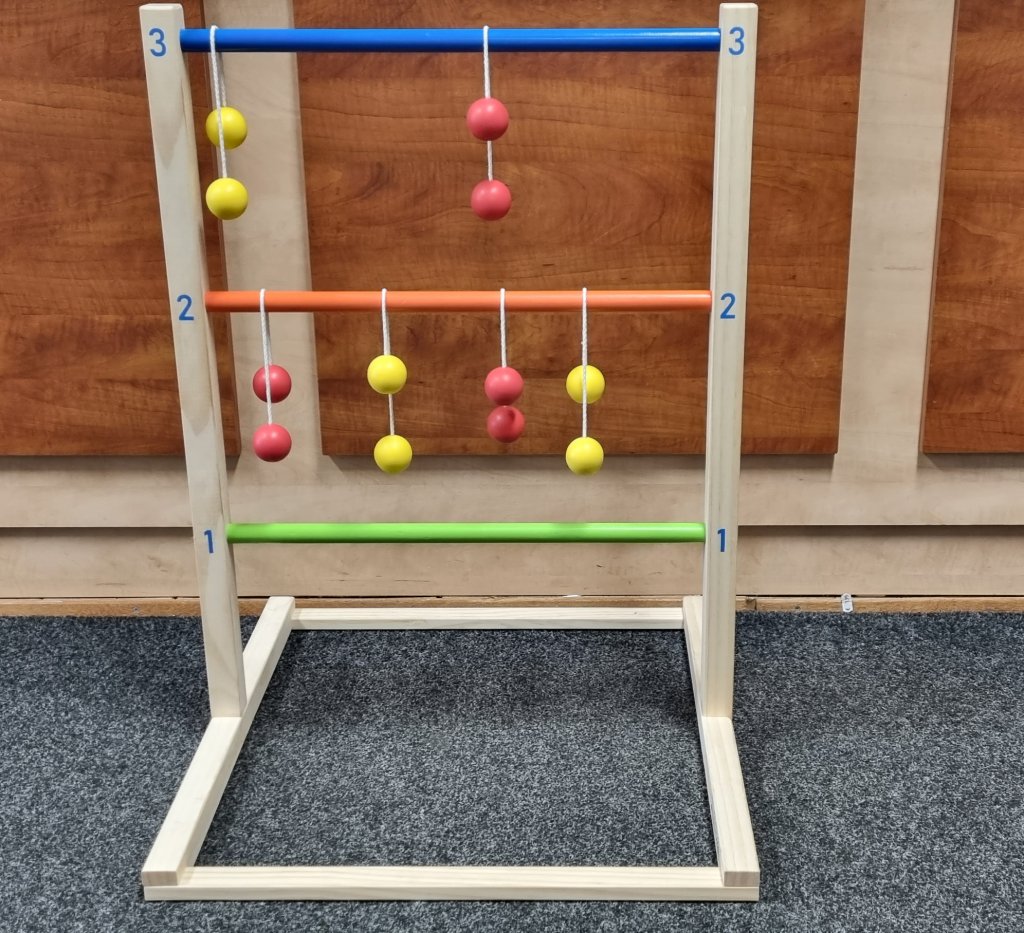 Slingerbal spel foto