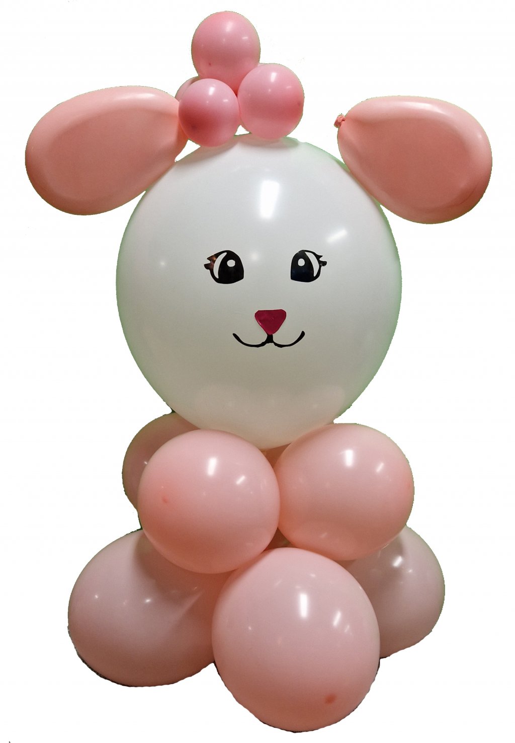 Ballonnen baby  meisje foto