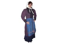 Sarah kleding -jurk met knipmuts